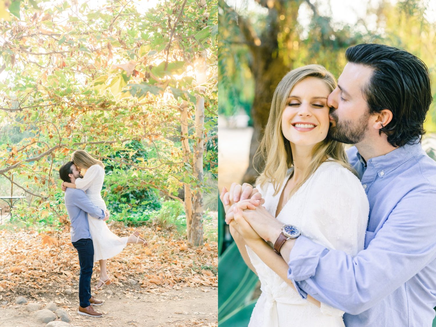 Arlington Garden Pasadena Engagement Photos - Elyana ...