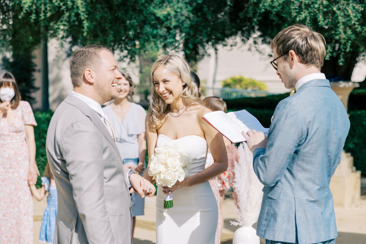 Pasadena City Hall Wedding Ceremony