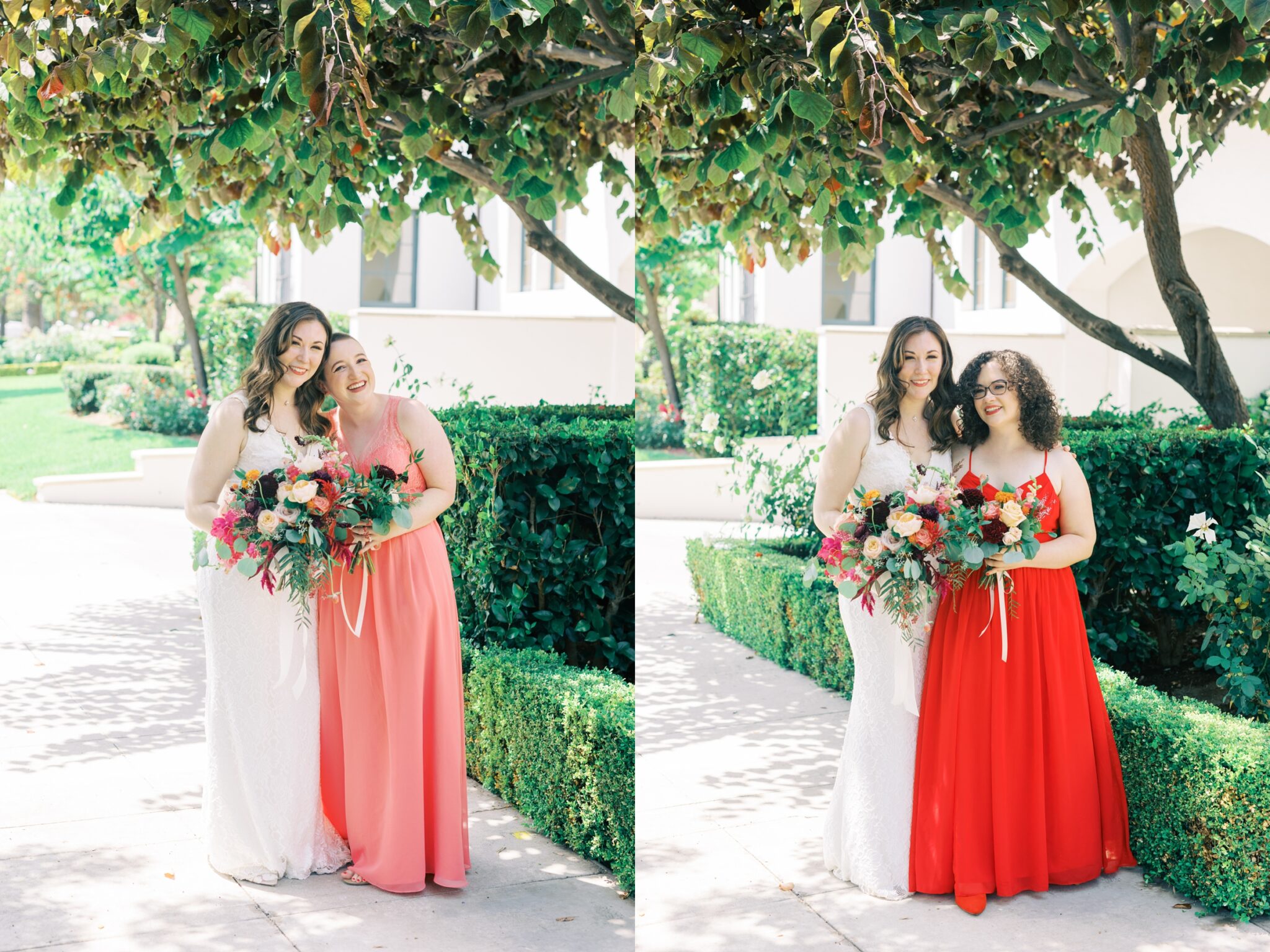 Wedding Party Portraits at the Maxwell House