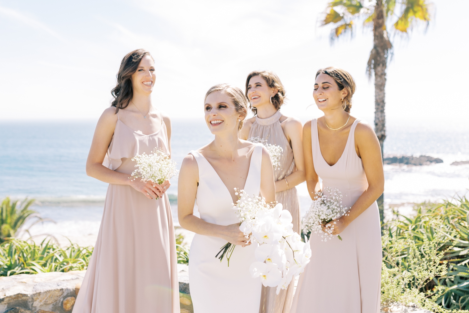bridesmaids laguna beach wedding