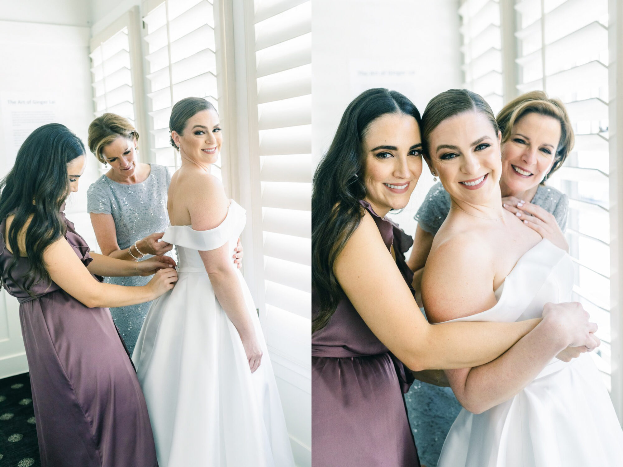 bride getting ready