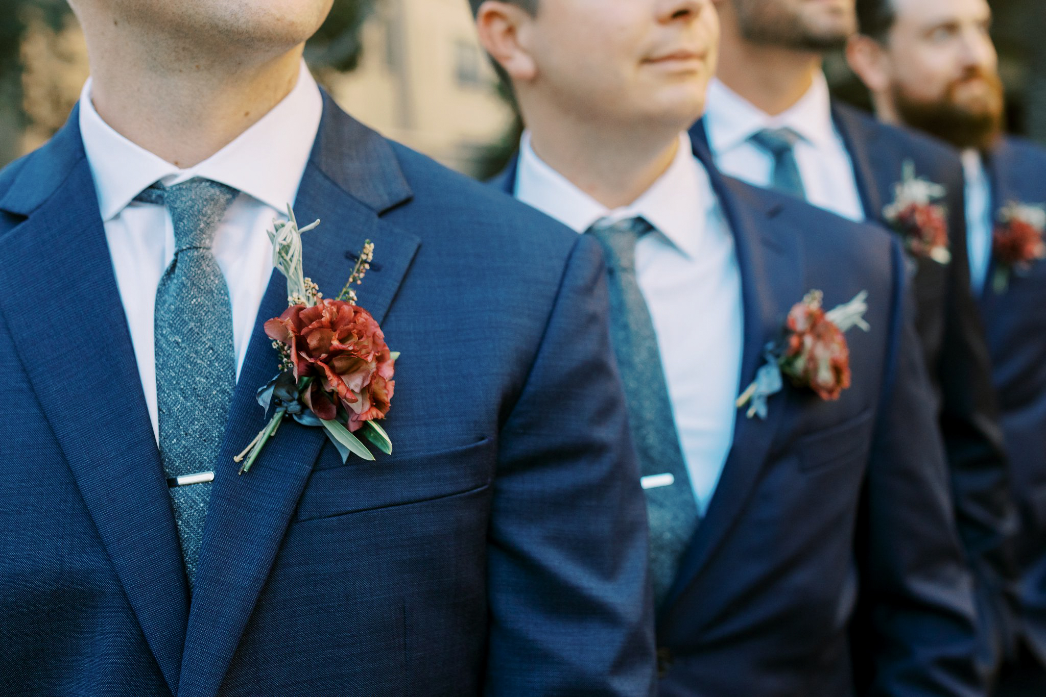 Purple Cabbage Boutonniere