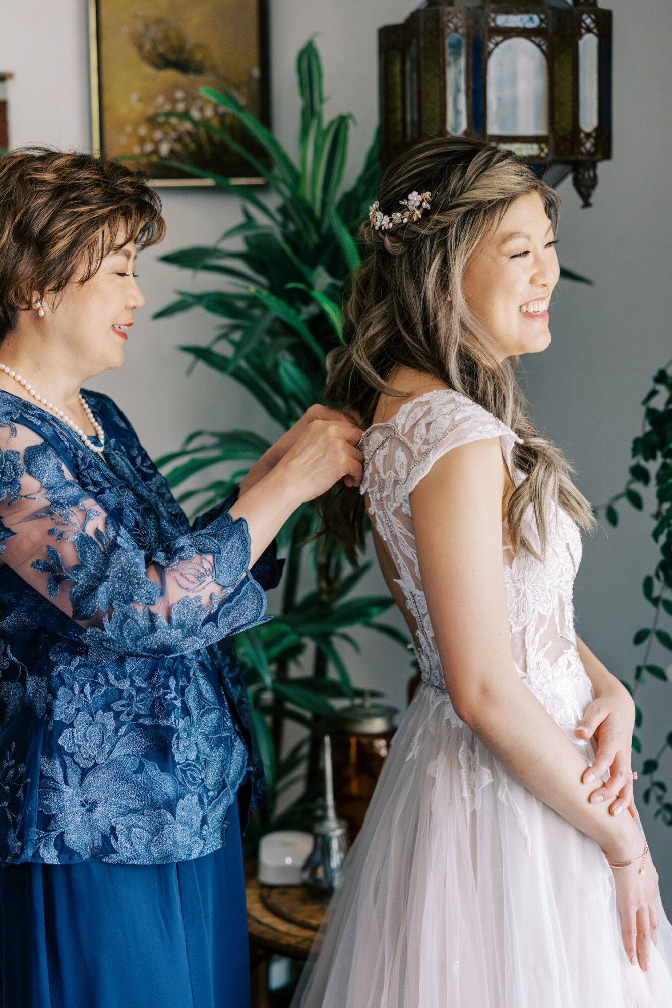 Bride Getting Ready