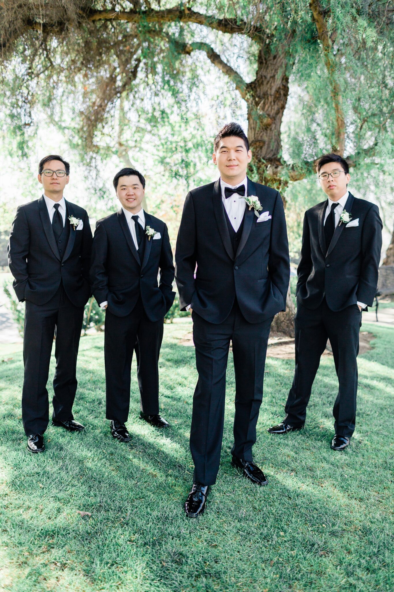 Summit House Fullerton Wedding Party Portraits