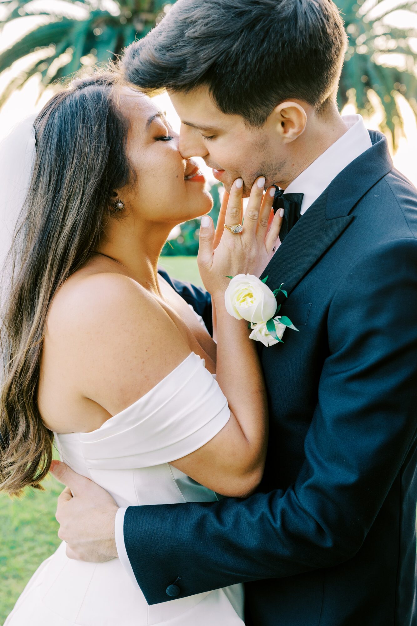 Couple Portraits at Pasadena California Wedding